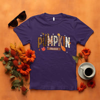 Pumpkin Season T Shirt Fall Autumn Harvest Season Thanksgiving TS11