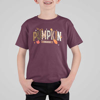 Pumpkin Season T Shirt For Kid Fall Autumn Harvest Season Thanksgiving - Wonder Print Shop