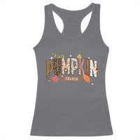 Pumpkin Season Racerback Tank Top Fall Autumn Harvest Season Thanksgiving - Wonder Print Shop