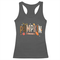Pumpkin Season Racerback Tank Top Fall Autumn Harvest Season Thanksgiving - Wonder Print Shop