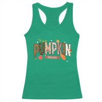 Pumpkin Season Racerback Tank Top Fall Autumn Harvest Season Thanksgiving - Wonder Print Shop