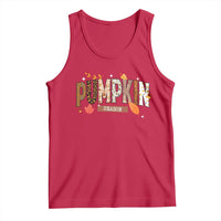 Pumpkin Season Tank Top Fall Autumn Harvest Season Thanksgiving - Wonder Print Shop