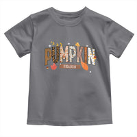 Pumpkin Season Toddler T Shirt Fall Autumn Harvest Season Thanksgiving - Wonder Print Shop