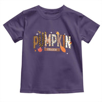 Pumpkin Season Toddler T Shirt Fall Autumn Harvest Season Thanksgiving - Wonder Print Shop