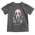 Funny Halloween Scary Face Ghost Toddler T Shirt Horror Slasher Bloody Knife - Wonder Print Shop