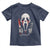Funny Halloween Scary Face Ghost Toddler T Shirt Horror Slasher Bloody Knife - Wonder Print Shop