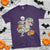 Funny Skeleton Riding Mummy Dinosaur Halloween T Shirt - Wonder Print Shop
