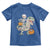 Funny Skeleton Riding Mummy Dinosaur Halloween Toddler T Shirt - Wonder Print Shop