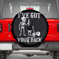 Funny I Got Your Back Spare Tire Cover Halloween Skeleton Skull - Wonder Print Shop