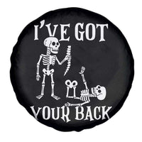 Funny I Got Your Back Spare Tire Cover Halloween Skeleton Skull - Wonder Print Shop