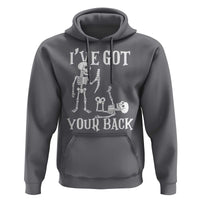 Funny I Got Your Back Hoodie Halloween Skeleton Skull - Wonder Print Shop