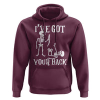 Funny I Got Your Back Hoodie Halloween Skeleton Skull - Wonder Print Shop