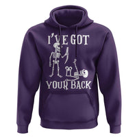 Funny I Got Your Back Hoodie Halloween Skeleton Skull - Wonder Print Shop