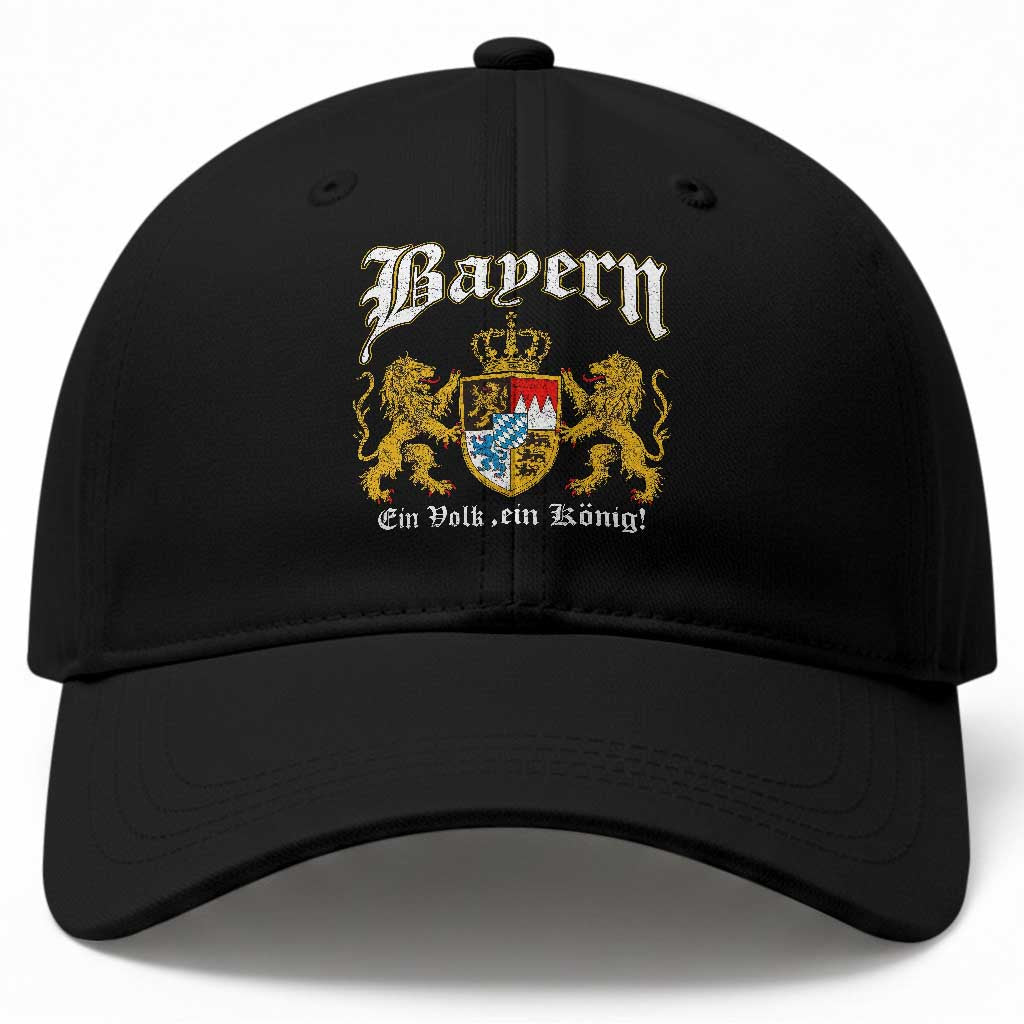 Bavarian German Pride Baseball Cap Bayern Ein Volk Ein Konig