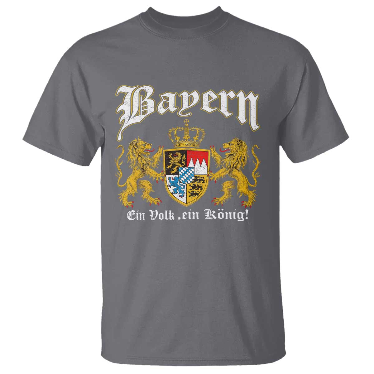 Bavarian German Pride T Shirt Bayern Ein Volk Ein Konig