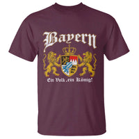 Bavarian German Pride T Shirt Bayern Ein Volk Ein Konig