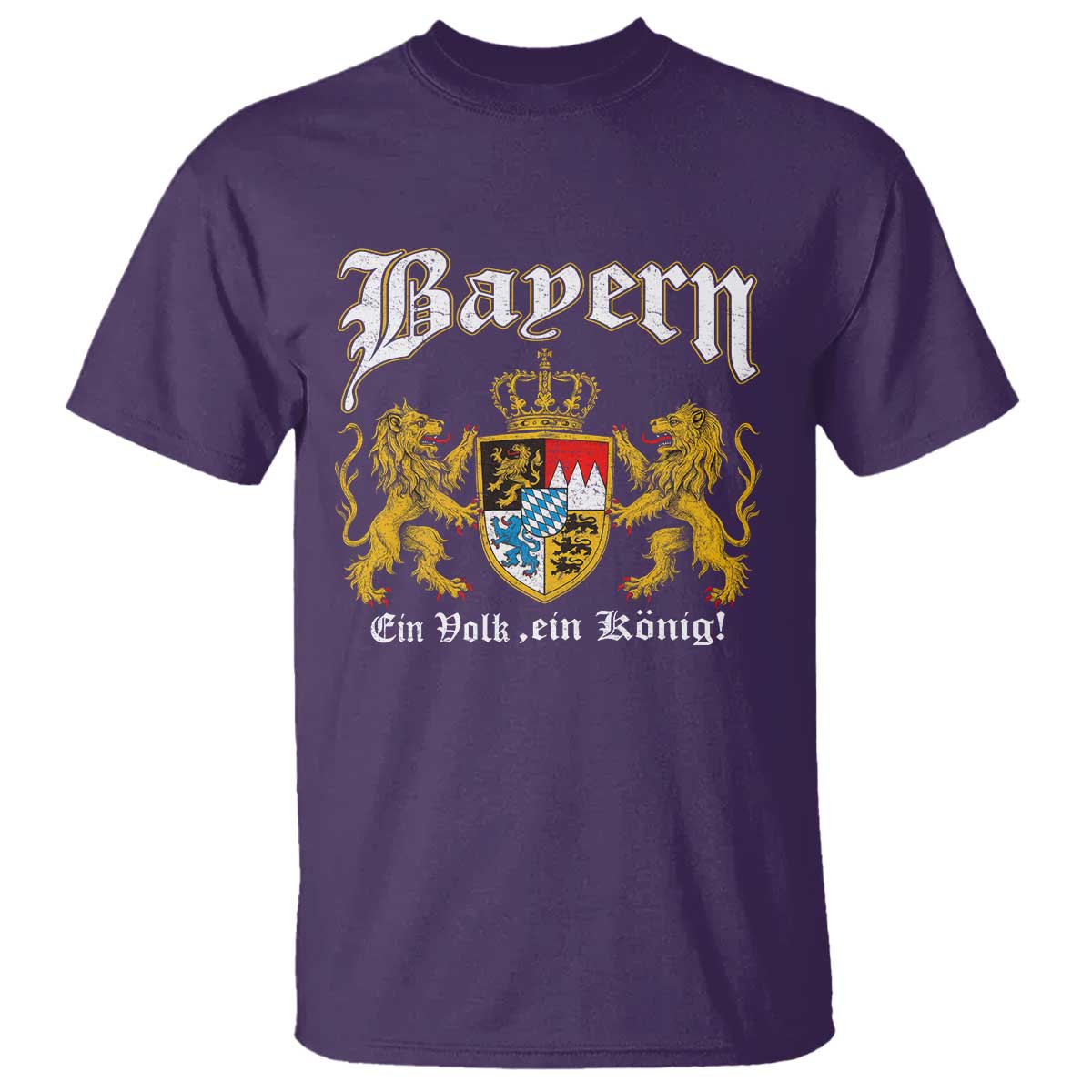 Bavarian German Pride T Shirt Bayern Ein Volk Ein Konig