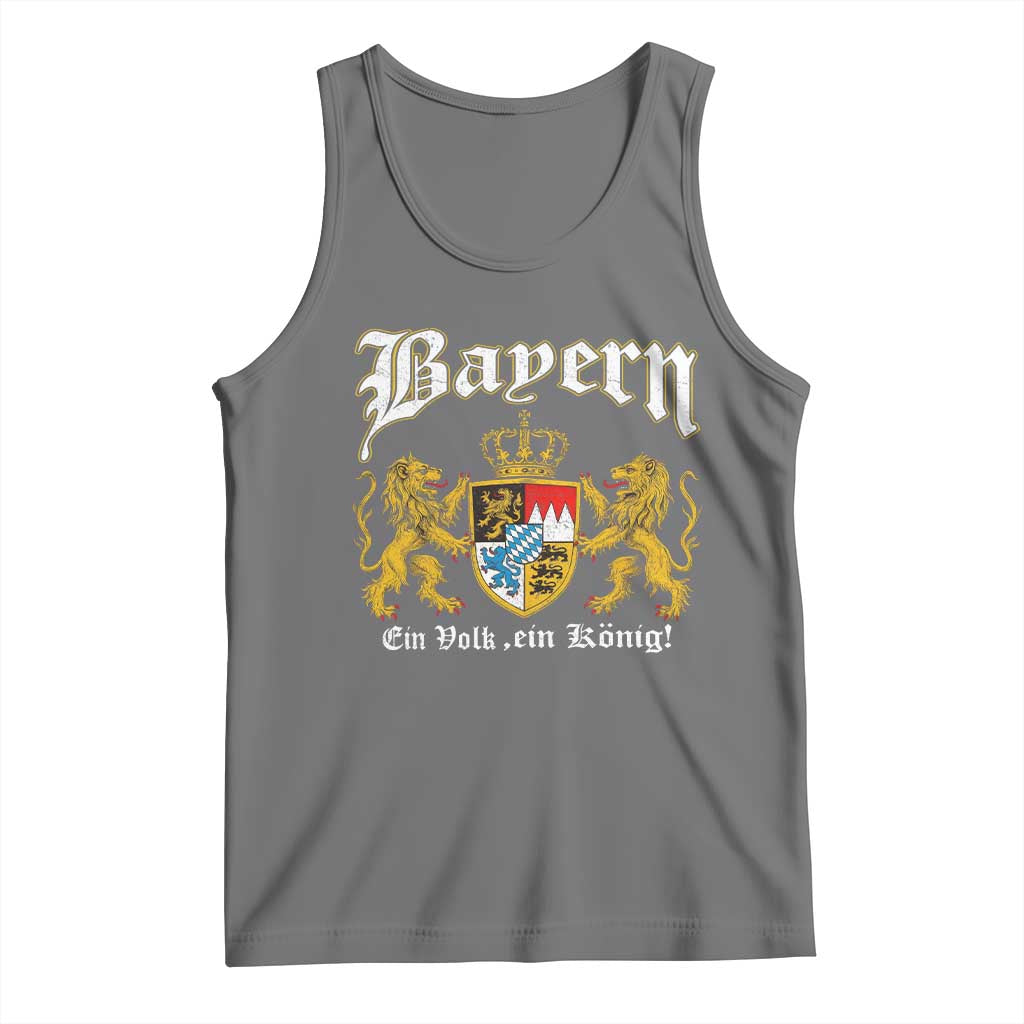 Bavarian German Pride Tank Top Bayern Ein Volk Ein Konig