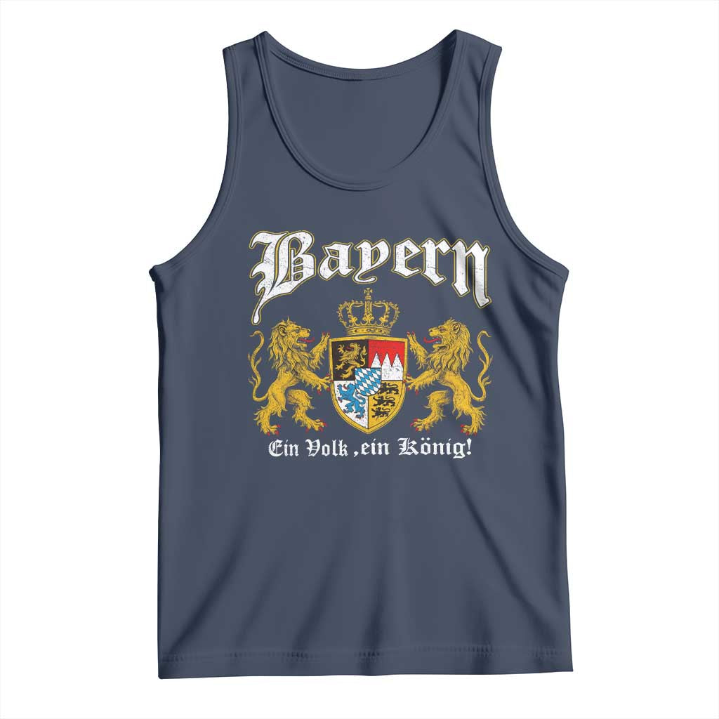 Bavarian German Pride Tank Top Bayern Ein Volk Ein Konig