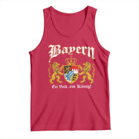 Bavarian German Pride Tank Top Bayern Ein Volk Ein Konig