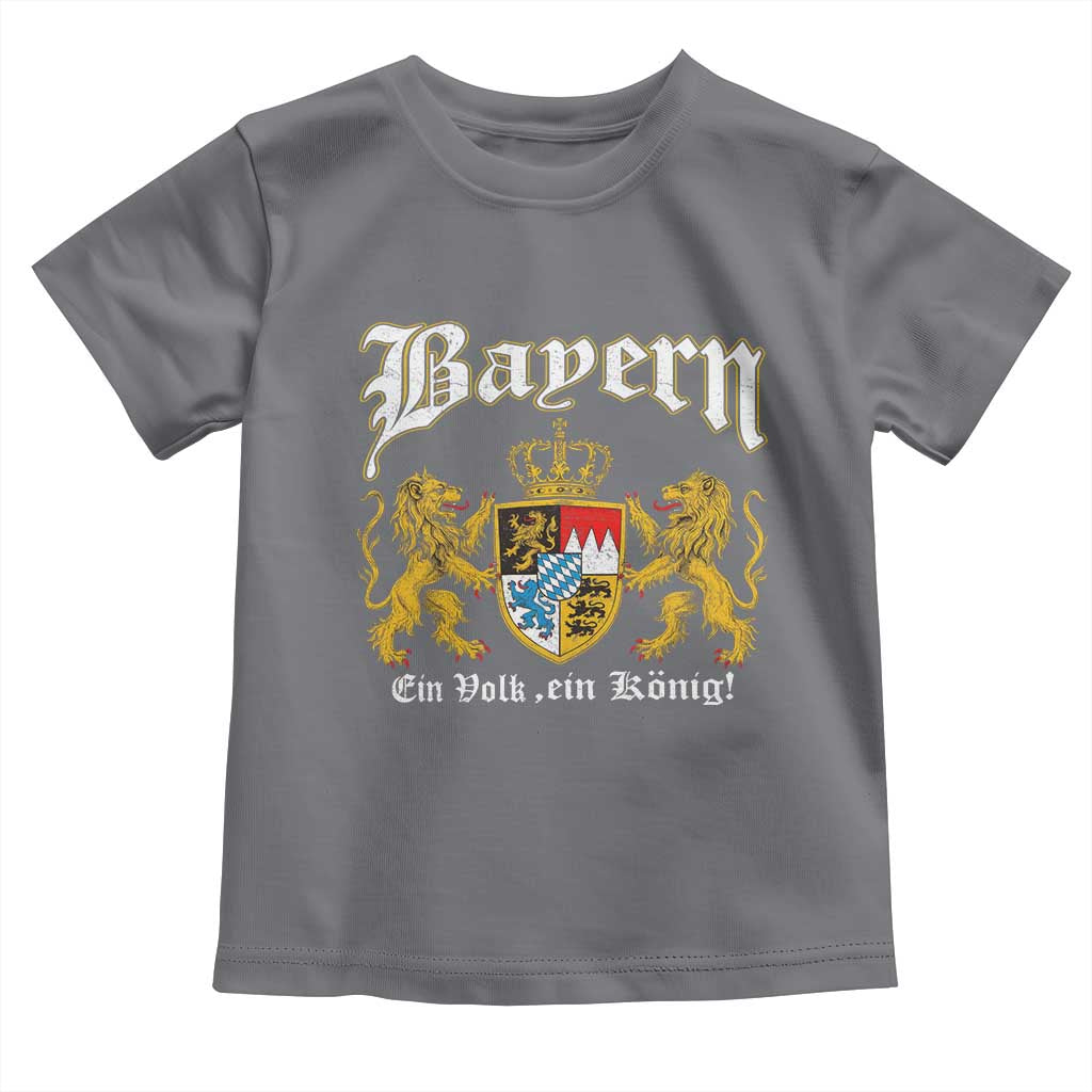Bavarian German Pride Toddler T Shirt Bayern Ein Volk Ein Konig