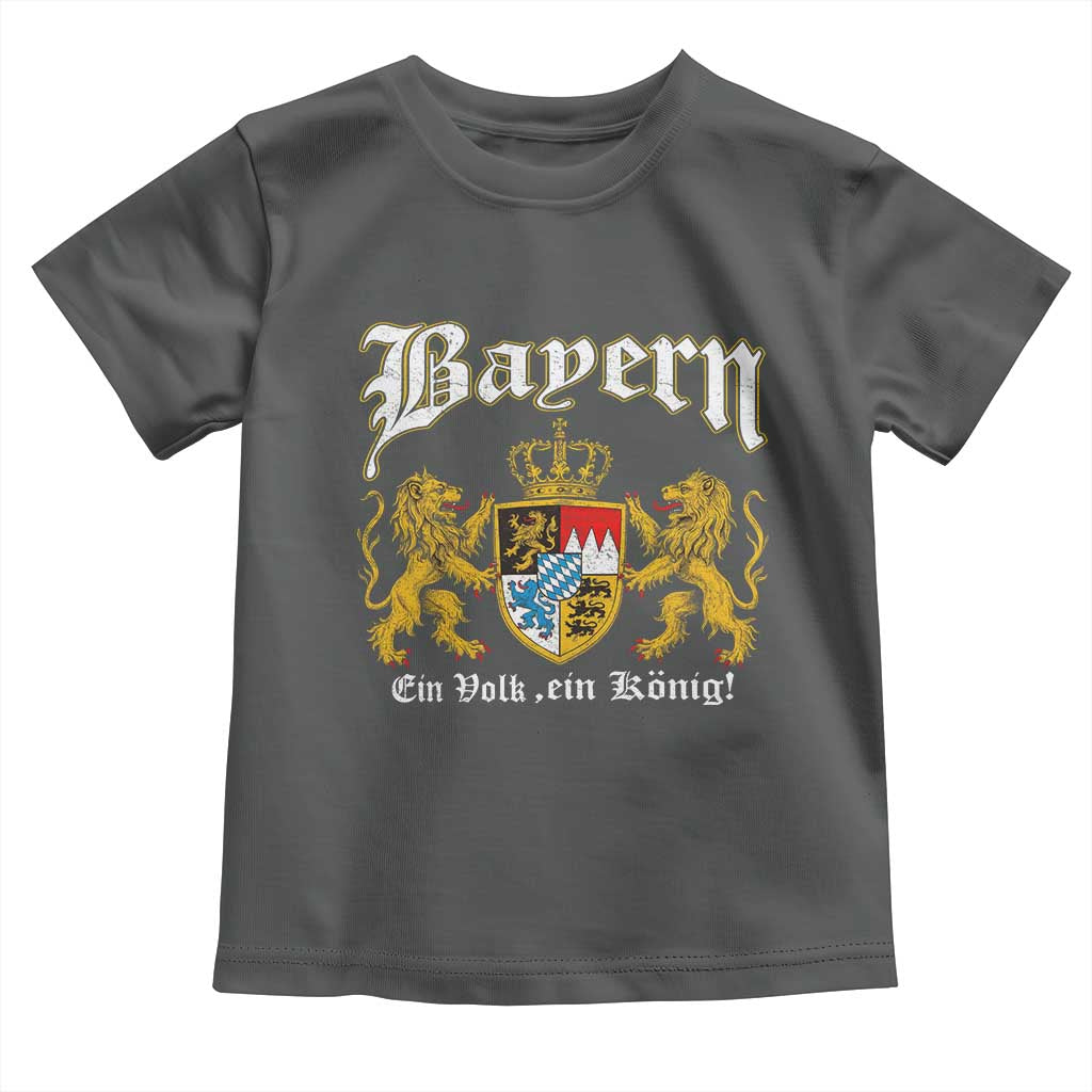 Bavarian German Pride Toddler T Shirt Bayern Ein Volk Ein Konig