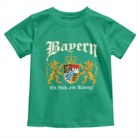 Bavarian German Pride Toddler T Shirt Bayern Ein Volk Ein Konig