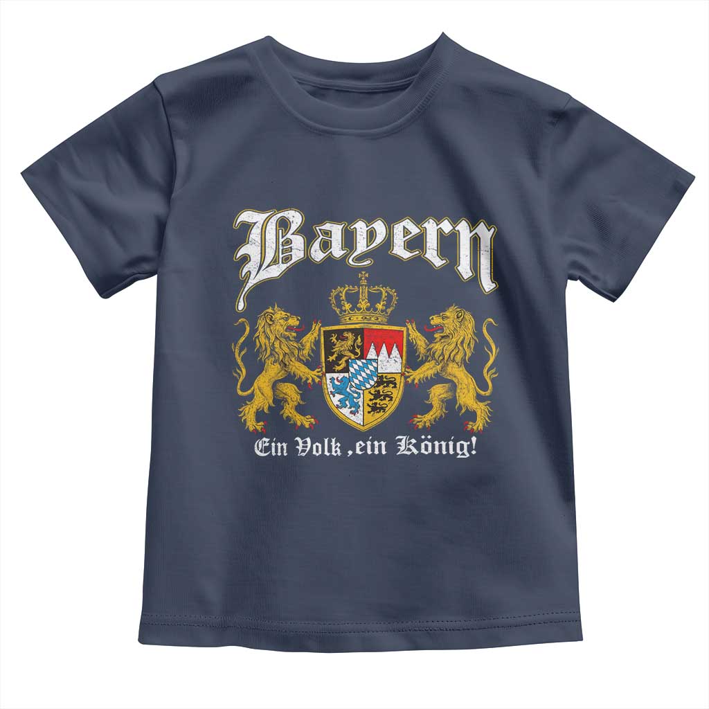 Bavarian German Pride Toddler T Shirt Bayern Ein Volk Ein Konig