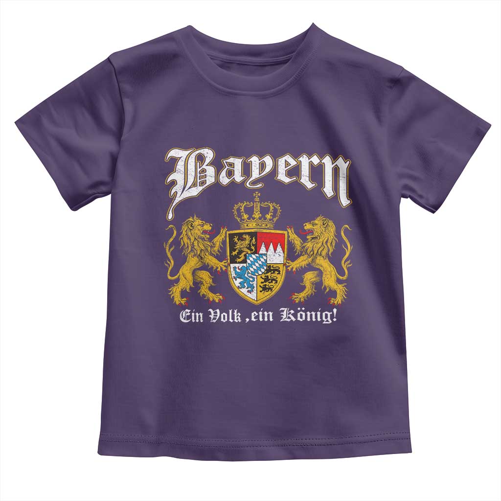Bavarian German Pride Toddler T Shirt Bayern Ein Volk Ein Konig