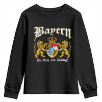 Bavarian German Pride Youth Sweatshirt Bayern Ein Volk Ein Konig