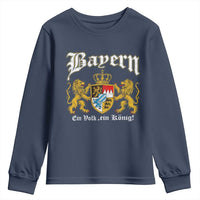 Bavarian German Pride Youth Sweatshirt Bayern Ein Volk Ein Konig