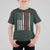 Viking Til Valhalla T Shirt For Kid Norse Mythology Axe USA Flag - Wonder Print Shop