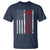 Viking Til Valhalla T Shirt Norse Mythology Axe USA Flag - Wonder Print Shop