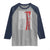 Viking Til Valhalla Raglan Shirt Norse Mythology Axe Celtic Knot USA Flag - Wonder Print Shop