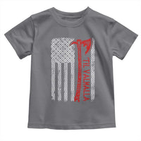 Viking Til Valhalla Toddler T Shirt Norse Mythology Axe Celtic Knot USA Flag - Wonder Print Shop