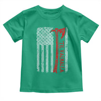Viking Til Valhalla Toddler T Shirt Norse Mythology Axe Celtic Knot USA Flag - Wonder Print Shop