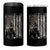 Bear Bowhunting Bow Archery Vintage Camo American Flag 4 in 1 Can Cooler Tumbler - Wonder Print Shop