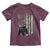 Bear Bowhunting Bow Archery Vintage Camo American Flag Toddler T Shirt - Wonder Print Shop