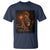 Faith Over Fear T Shirt Lion Of Judah Jesus Christian Religious - Wonder Print Shop