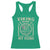 Viking Blood Runs Through My Veins Racerback Tank Top Norse Mythology Drakkar Longship - Wonder Print Shop