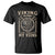 Viking Blood Runs Through My Veins T Shirt Norse Mythology Drakkar Longship - Wonder Print Shop