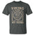 Viking Blood Runs Through My Veins T Shirt Norse Mythology Drakkar Longship - Wonder Print Shop