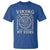 Viking Blood Runs Through My Veins T Shirt Norse Mythology Drakkar Longship - Wonder Print Shop