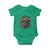 See You In Valhalla Baby Onesie Nordic Norse Viking Warrior Skull - Wonder Print Shop