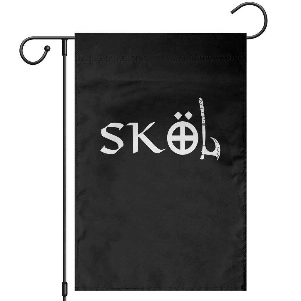 Skol Viking Heritage Axe Nordic Scandinavian Warrior Garden Flag - Wonder Print Shop