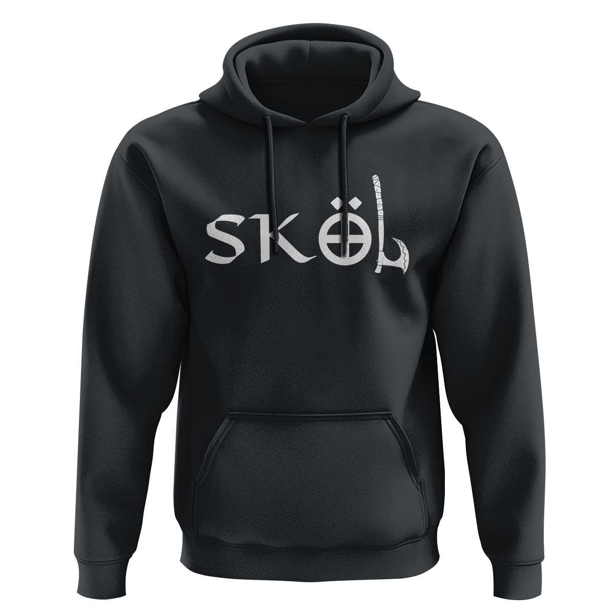 Skol Viking Heritage Axe Nordic Scandinavian Warrior Hoodie - Wonder Print Shop