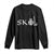 Skol Viking Heritage Axe Nordic Scandinavian Warrior Long Sleeve Shirt - Wonder Print Shop