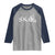 Skol Viking Heritage Axe Nordic Scandinavian Warrior Raglan Shirt - Wonder Print Shop