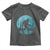 Funny Bigfoot Fishing Night Stroll Full Moon Toddler T Shirt - Wonder Print Shop