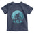 Funny Bigfoot Fishing Night Stroll Full Moon Toddler T Shirt - Wonder Print Shop